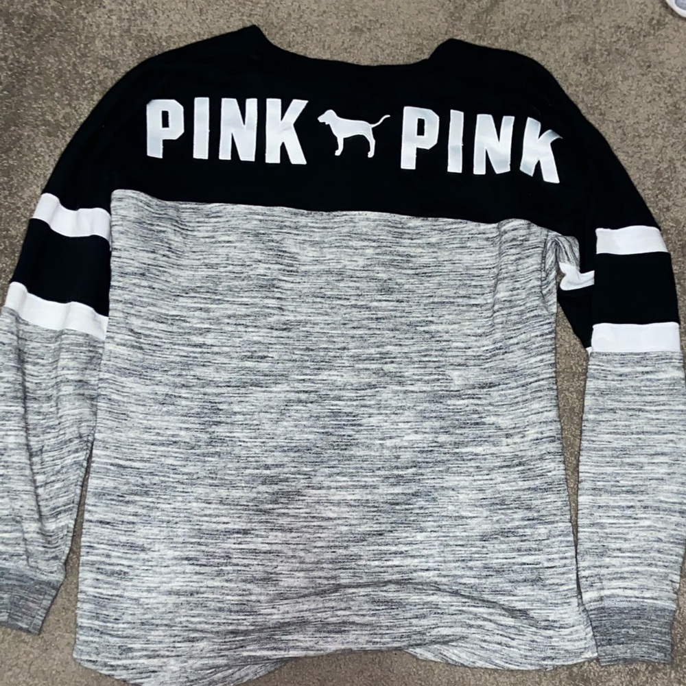 - Pink sweat shirt